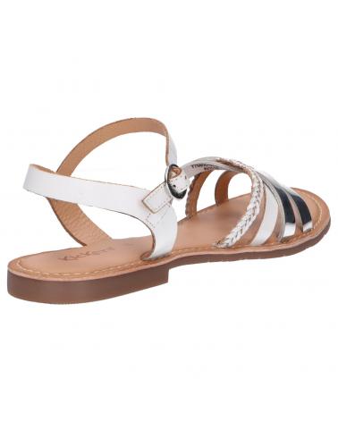 Sandales KICKERS  pour Femme 775800-50 ESTELLIE  33 BLANC ARGENT