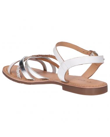 Sandales KICKERS  pour Femme 775800-50 ESTELLIE  33 BLANC ARGENT