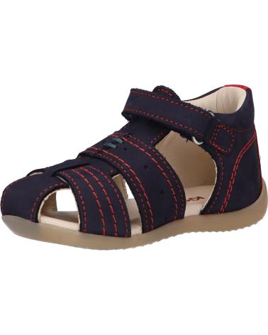 Sandales pour Garçon KICKERS 785422-10 BIGBAZAR-2 103 MARINE ROUGE