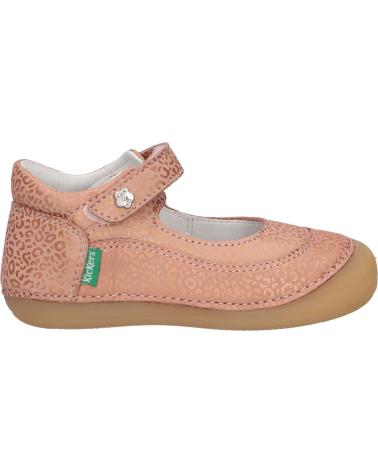Schuhe KICKERS  für Mädchen 784230-10 SORBABY  131 ROSE LEOPARD