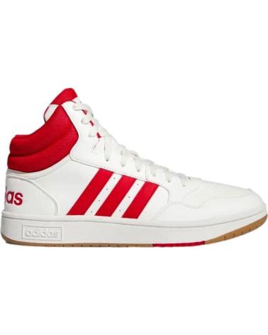 Bottines ADIDAS  pour Homme ZAPATILLAS HOOPS 3 0 MID IG5569  BLANCO