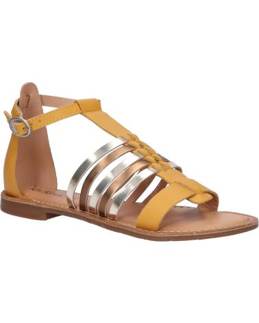 Sandalias de Mujer KICKERS 858171-50 ETIKET 73 JAUNE OR BRONZE