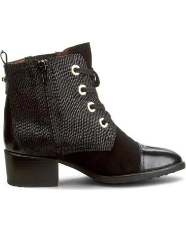 Botines HISPANITAS  de Mujer BOTIN PIEL  NEGRO
