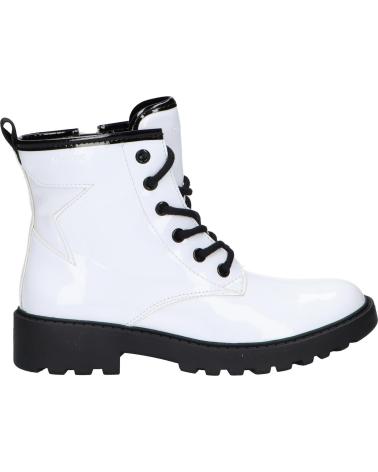 Boots GEOX  für Damen und Mädchen J9420G 000HH J CASEY GIRL  C0404 WHITE-BLACK