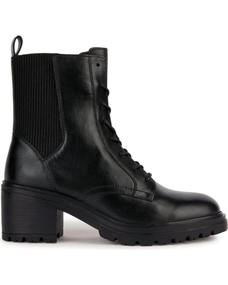 Stivaletti GEOX per Donna BOTIN CREMALLERA C9999BLACK Stivaletti GEOX per Donna BOTIN CREMALLERA C9999BLACK