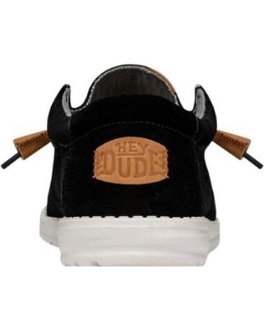 Chaussures pour Homme HEY DUDE WALLY CRAFT SUEDE NEGRO