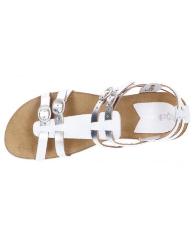 KICKERS 776151-50 ANA 3 BLANC ARGENT SEM BLANCHE