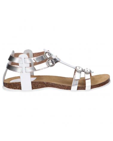 KICKERS 776151-50 ANA 3 BLANC ARGENT SEM BLANCHE