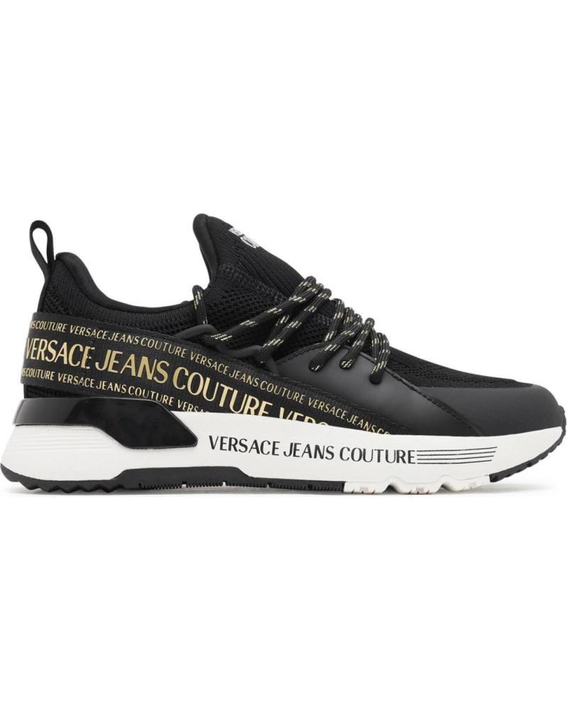 Scarpe sport VERSACE JEANS COUTURE per Donna 75VA3SA8 ZS908 G89 NEGRO Scarpe sport VERSACE JEANS COUTURE per Donna 75VA3SA8 ZS908 G89 NEGRO