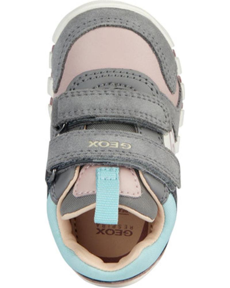 Deportivas De Ni a GEOX PRIMEROS PASOS GREY OLD ROSE