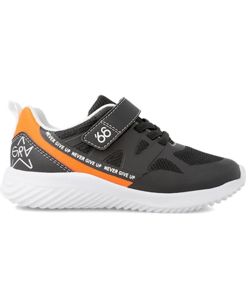 Sportivo GARVALIN per Bambino ZAPATILLA DEPORTIVA NEGRO Y NARANJA Sportivo GARVALIN per Bambino ZAPATILLA DEPORTIVA NEGRO Y NARANJA