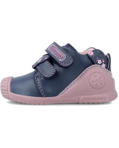 Sportif pour Fille BIOMECANICS BOTITAS CON DOBLE VELCRO PRIMEROS PASOS OCEAN SAUVAGE
