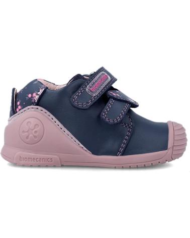 Sportif pour Fille BIOMECANICS BOTITAS CON DOBLE VELCRO PRIMEROS PASOS OCEAN SAUVAGE