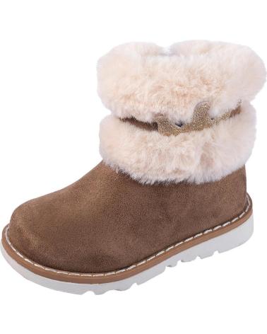 Botas De Ni a CHICCO BOTAS Y BOTINES 400 BEIGE MICROFIBRA