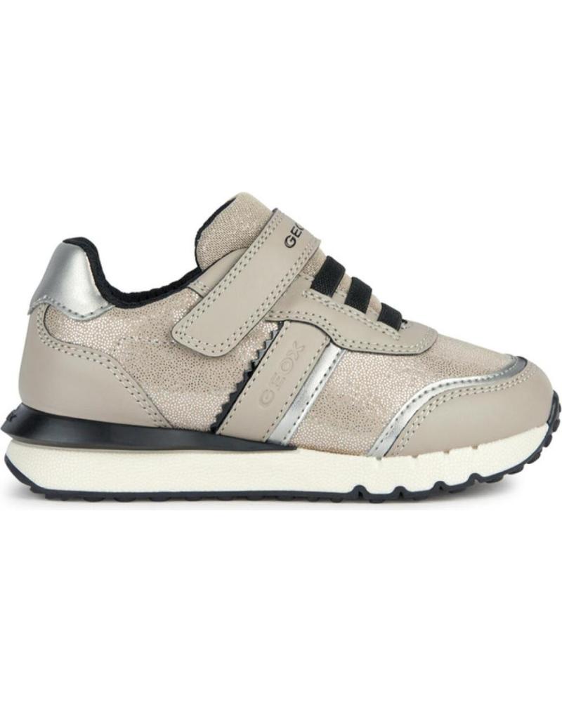 Woman and girl and boy Trainers GEOX ZAPATILLAS Y DEPORTIVAS ROCK-DK SILVER