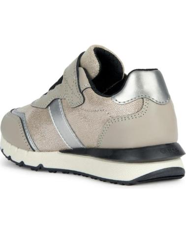 Woman and girl and boy Trainers GEOX ZAPATILLAS Y DEPORTIVAS ROCK-DK SILVER