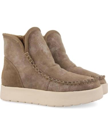 Woman Mid boots GIOSEPPO BOTINES PLANOS 70814 TAUPE MARRóN
