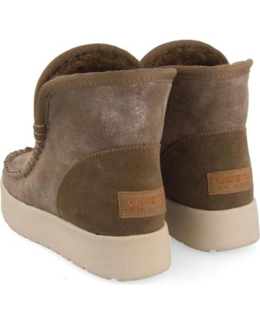 Woman Mid boots GIOSEPPO BOTINES PLANOS 70814 TAUPE MARRóN