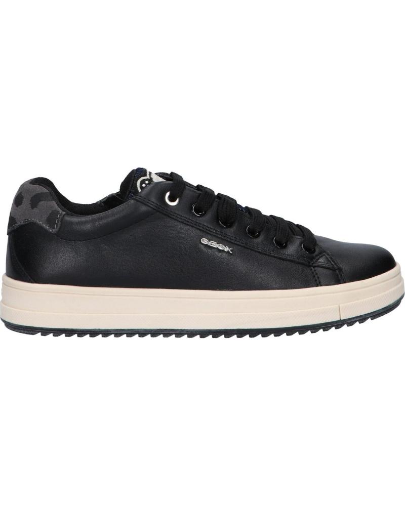 Woman and girl Trainers GEOX J04BDF 00085 J REBECCA GIRL  C9999 BLACK