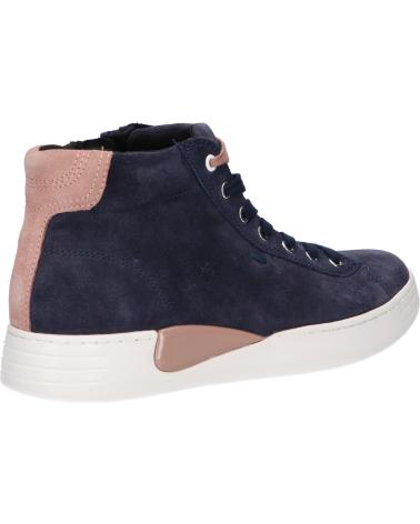 Woman and girl Mid boots GEOX D2624C 00022 D LAURESSA  C4N8J DK JEANS-DK ROSE