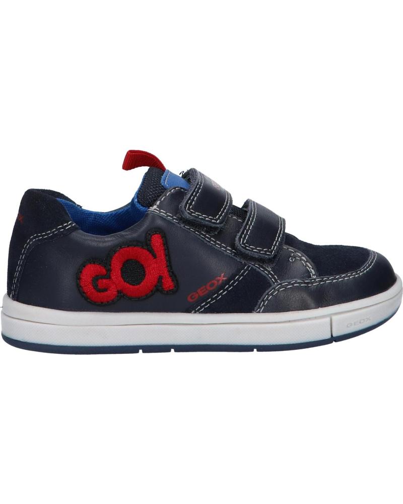 Deportivas GEOX  de Niña y Niño B1643A 08522 B TROTTOLA BOY  C4075 DK NAVY-RED