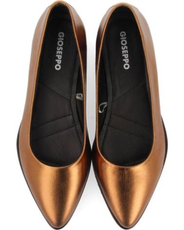 Woman Flat shoes GIOSEPPO - BAILARINAS MUJER SKROVA BRONCE