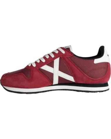 Zapatillas deporte de Hombre MUNICH ZAPATILLA CASUAL DE TELA Y SERRAJE CON PLANTILLAS EXTRAIBL ROJO
