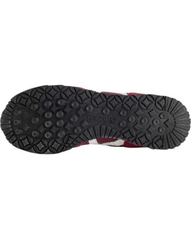 Zapatillas deporte de Hombre MUNICH ZAPATILLA CASUAL DE TELA Y SERRAJE CON PLANTILLAS EXTRAIBL ROJO