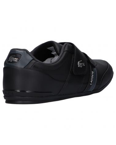 Scarpe sport LACOSTE  per Uomo 41CMA0045 MISANO STRAP  02H BLK-BLK