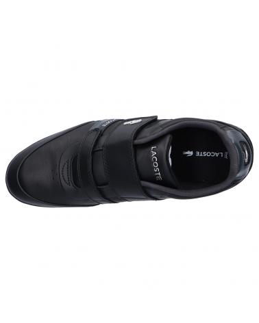 Scarpe sport LACOSTE  per Uomo 41CMA0045 MISANO STRAP  02H BLK-BLK