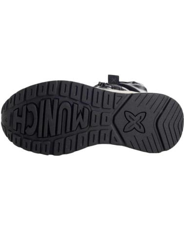 Botines de Mujer y Niña MUNICH ZAPATILLAS -CARLO 01-8197001 NEGRO