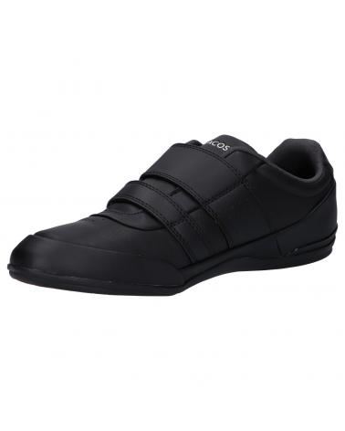 Scarpe sport LACOSTE  per Uomo 41CMA0045 MISANO STRAP  02H BLK-BLK