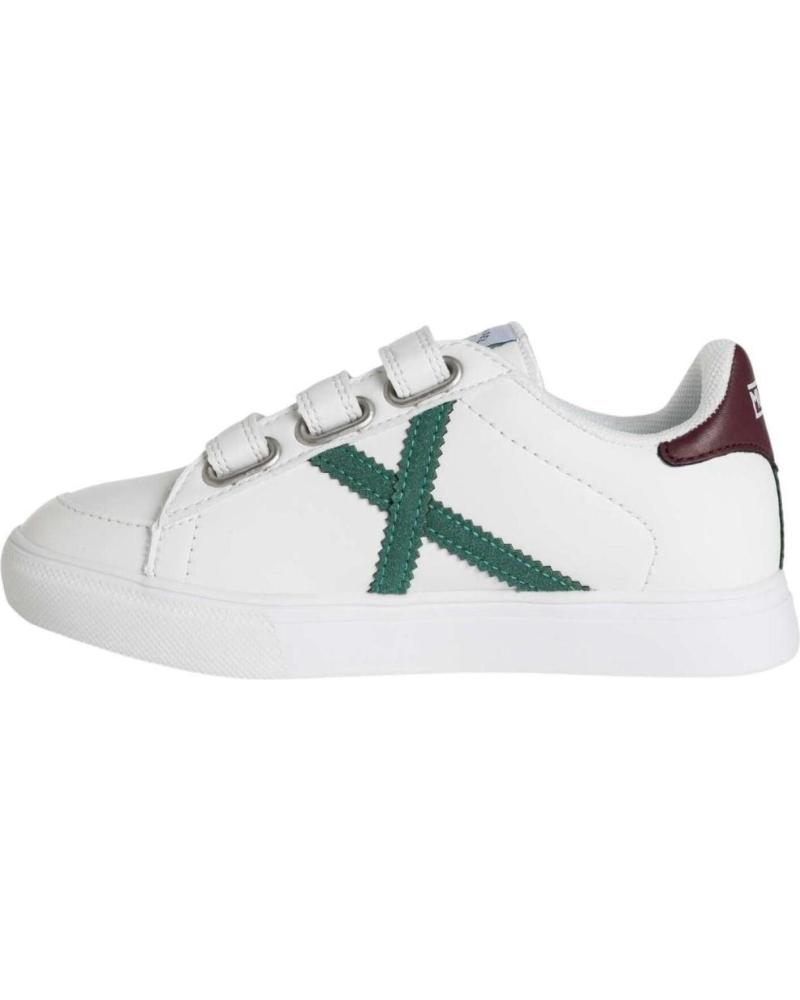 Zapatillas Munich Mini Rete Para Niños | Piel, Cierre De Velcro, Suela De Goma, Diseño Casual