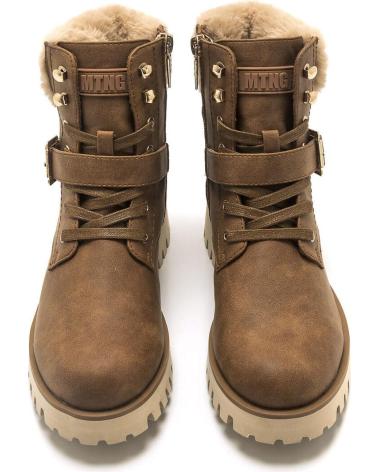 Woman Mid boots MTNG BOTIN 53236 CUERO MARRóN