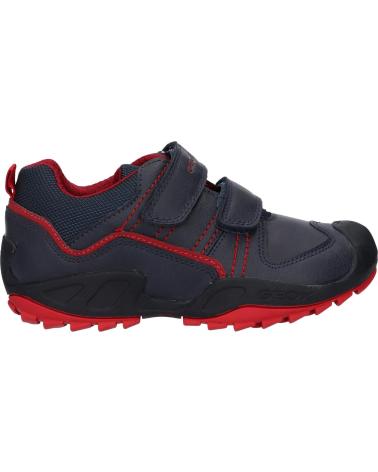 boy shoes GEOX J041VA 0MEFU J NEW SAVAGE  C0735 NAVY-RED