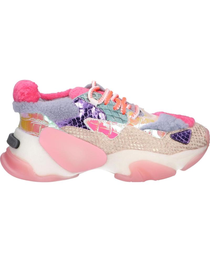Scarpe sport EXE  per Donna G168-8  LEATHER GREY PINK