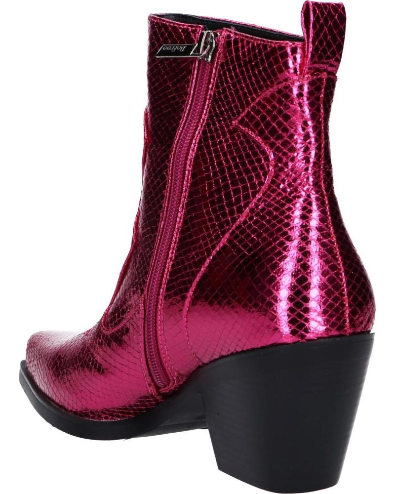 Mid-Boots-De-Mujer-BEFREE-SANSE-2320-SNAKE-FUXIA