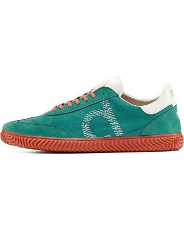 Sportivo DUUO  per Uomo e Bambino ZAPATILLA--D385026-ONA LACE SUEDE 026  VERDE