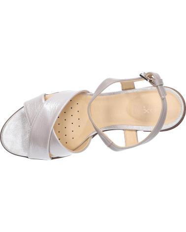 Sandalen für Damen GEOX D827XC 0HEBC D ANNYA MID C1010 LT GREY