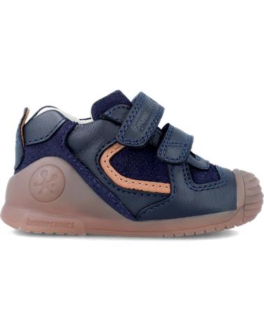 Zapatos de Niña y Niño BIOMECANICS BOTIN DOBLE TIRA CASUAL 231123 AZULMARINO