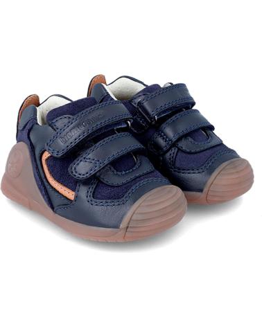 Zapatos de Niña y Niño BIOMECANICS BOTIN DOBLE TIRA CASUAL 231123 AZULMARINO