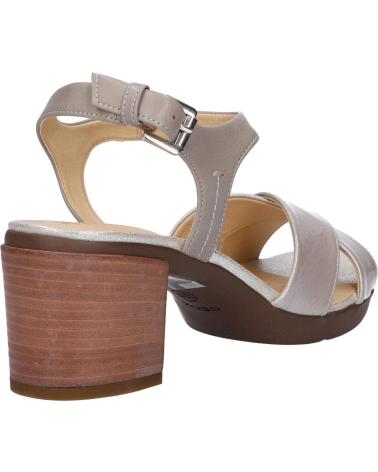 Sandalen für Damen GEOX D827XC 0HEBC D ANNYA MID C1010 LT GREY