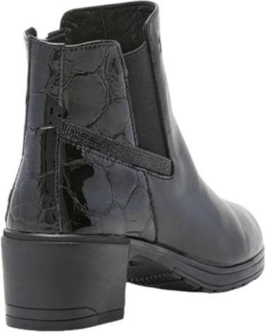 Botines de Mujer 24 HORAS BOTINES PIEL NEGROS MIST-S NEGRO-NEGRO