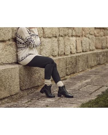 Botines de Mujer 24 HORAS BOTINES PIEL NEGROS MIST-S NEGRO-NEGRO