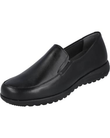 Zapatos de Mujer PITILLOS 108 MOCASINES PLANOS MUJER NEGRO