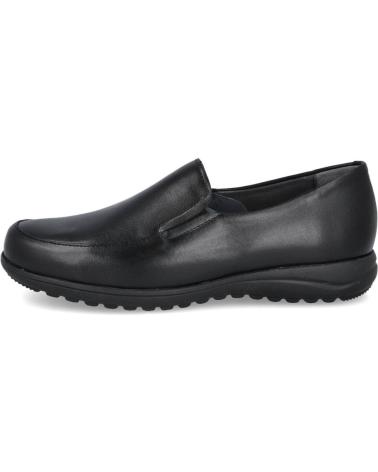 Zapatos de Mujer PITILLOS 108 MOCASINES PLANOS MUJER NEGRO