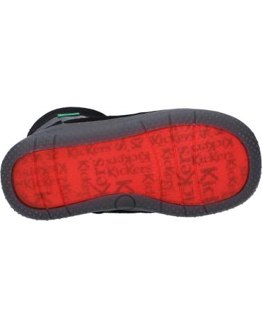 Deportivas de Niño KICKERS 947560-10 KICKBUBBLO 83 NOIR ROUGE
