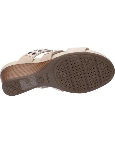 Woman Sandals GEOX D928TB 06Y43 D DOROTHA C5002 CREAM