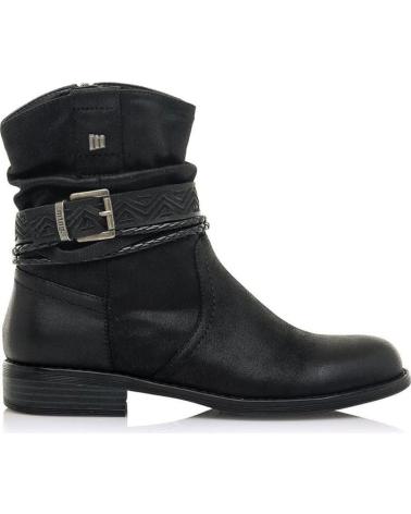 Botines de Mujer MTNG BOTINES PLANOS MUSTANG 52772 NEGRO
