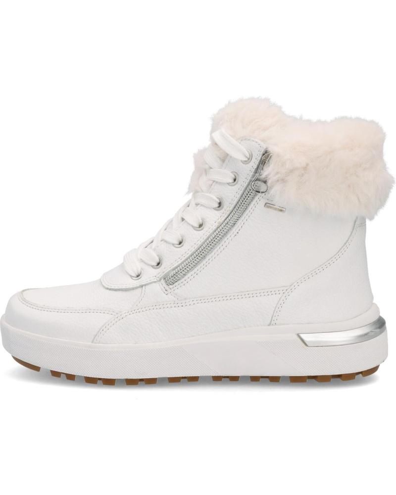 Woman Mid boots GEOX BOTIN WHITE